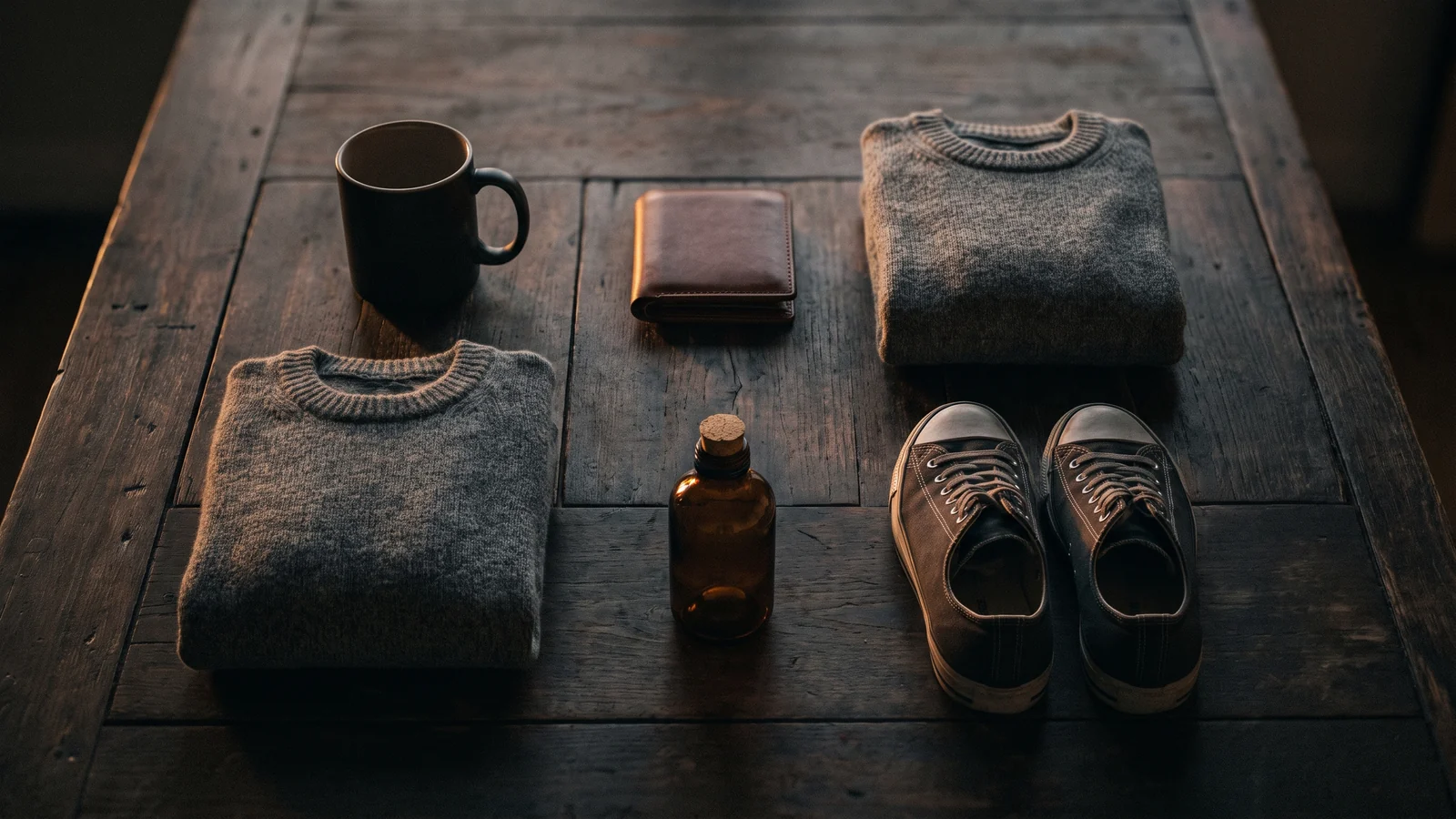 A range of retail products arranged for online product listings